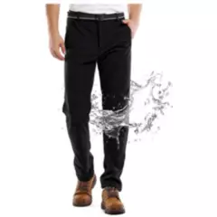 GENERICO - Pantalon Softshell De Hombre Termico Impermeable Para Nieve