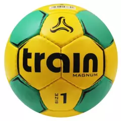 TRAIN - Balón De Handball TRAIN Magnus Cuero PU N° 1