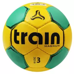 TRAIN - Balón De Handball TRAIN Magnus Cuero PU N° 3