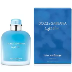 DOLCE & GABBANA - Light Blue Eau Intense Pour Homme EDP 200 ML - Dolce&Gabbana