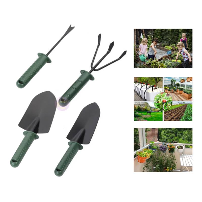 Generico Set De Herramientas Jardineria 4 Piezas 9916