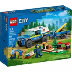 LEGO - LEGO CITY ENTRENAMIENTO MÓVIL PARA PERROS POLICÍA 60369