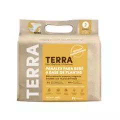 TERRA - Pañales Terra Biodegradables Talla P