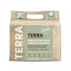 TERRA - Pañales Terra Biodegradables Talla XG