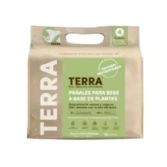 TERRA - Pañales Terra Biodegradables Talla G