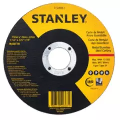 STANLEY - Disco corte metal/inox 4 1/2' eje 7/8' Stanley STA8061