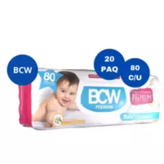 BABYCARE - Toallas Humedas Babycare Wipes Premium X20 Paq
