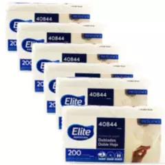 ELITE - Toalla interfoliada Elite doble hoja 1200 toallas