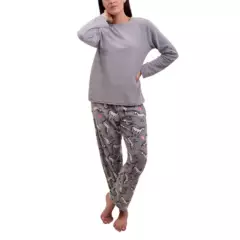 BAZIANI - Pijama Micropolar Mujer 8522