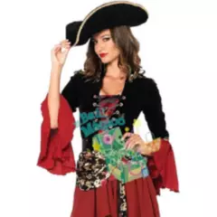 BAUL MAGICO - Disfraz Pirata Mujer Cod: 22086