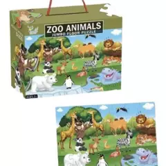 SOFT PLAY - Puzzle Jumbo Niño 35 Piezas - Animal Zoo