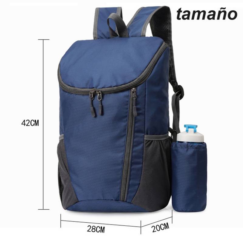 Mochila unisex de gran capacidad e impermeable para senderismo, bolso de  viaje deportivo para hombre o