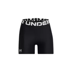 UNDER ARMOUR - Shorts middy HeatGear® Negro para mujer UNDER ARMOUR