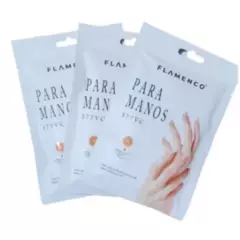 FLAMENCO - Pack 10 Mascarillas Blanqueadoras Para Manos 377VC Flamenco 40ml