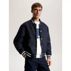TOMMY HILFIGER - Chaqueta Bomber Reversible Azul Tommy Hilfiger