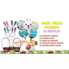 GENERICO - Pack Feliz Pascua 60 Articulos