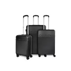 CALVIN KLEIN - Set 3 maletas Expression S de cabina +M+L Calvin Klein
