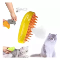 GENERICO - Cepillo Para Gatos De Vapor Autolimpiante 3 En 1 Para Gatos
