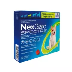 NEXGARD - NEXGARD SPECTRA 7.6 - 15 KG (1 COMPRIMIDO)