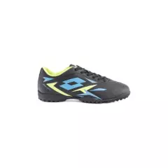 LOTTO - Zapato de Baby Fútbol Juvenil Lotto - Solista TF Negro Azul LOTTO