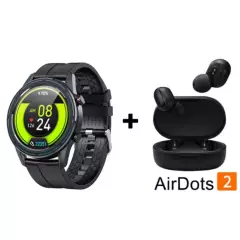 XIAOMI - Audífonos Bluetooth Redmi Airdots 2 y Reloj Inteligente KUMI GT3