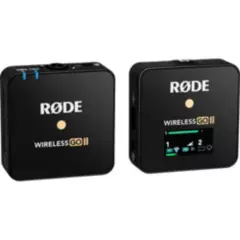 RODE - RODE Wireless GO II Single Compact Digital Micrófono Inalámbrico-Negro
