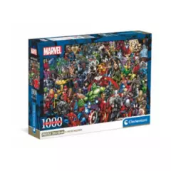 CLEMENTONI - Puzzle 1000 piezas Marvel  2 Imposible