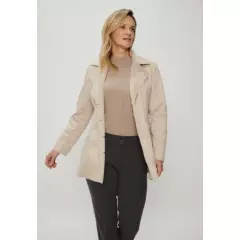 MA GRIFFE - Chaqueta Bonded Beige Magriffe
