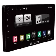 AIWA - Radio Auto 2 Din Android Touch Hd De 10'' Aiwa Aw-a1000bs