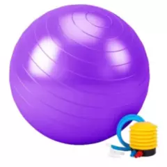GENERICO - Pelota Balon 65 cm Pilates Yoga + Inflador