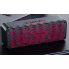 CASTLEN - Altavoz Bluetooth inalámbrico Red English Voice S18