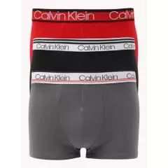 CALVIN KLEIN - Pack 3 Bóxer Trunk Gris Calvin Klein