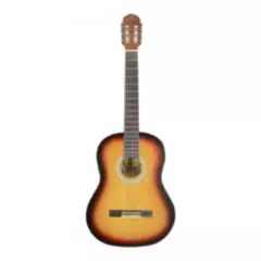 ZARAGOZA - Guitarra Zaragoza clásica 40 pulg café con negro PA-G2-E1