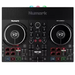 NUMARK - Controlador de DJ Profesional Numark Party Mix Live