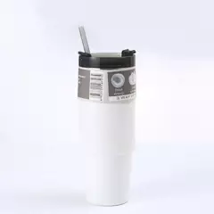 GENERICO - Vaso Termo MUG para bebida fría y caliente 890ML  Blanco