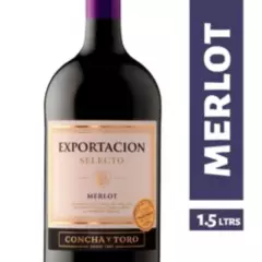 CONCHA Y TORO - Vino Exportación Selecto Merlot Botellón 1500cc