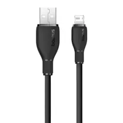 BASEUS - Cable de Carga Baseus USB a Lightning iPhone de 150 cm - Negro