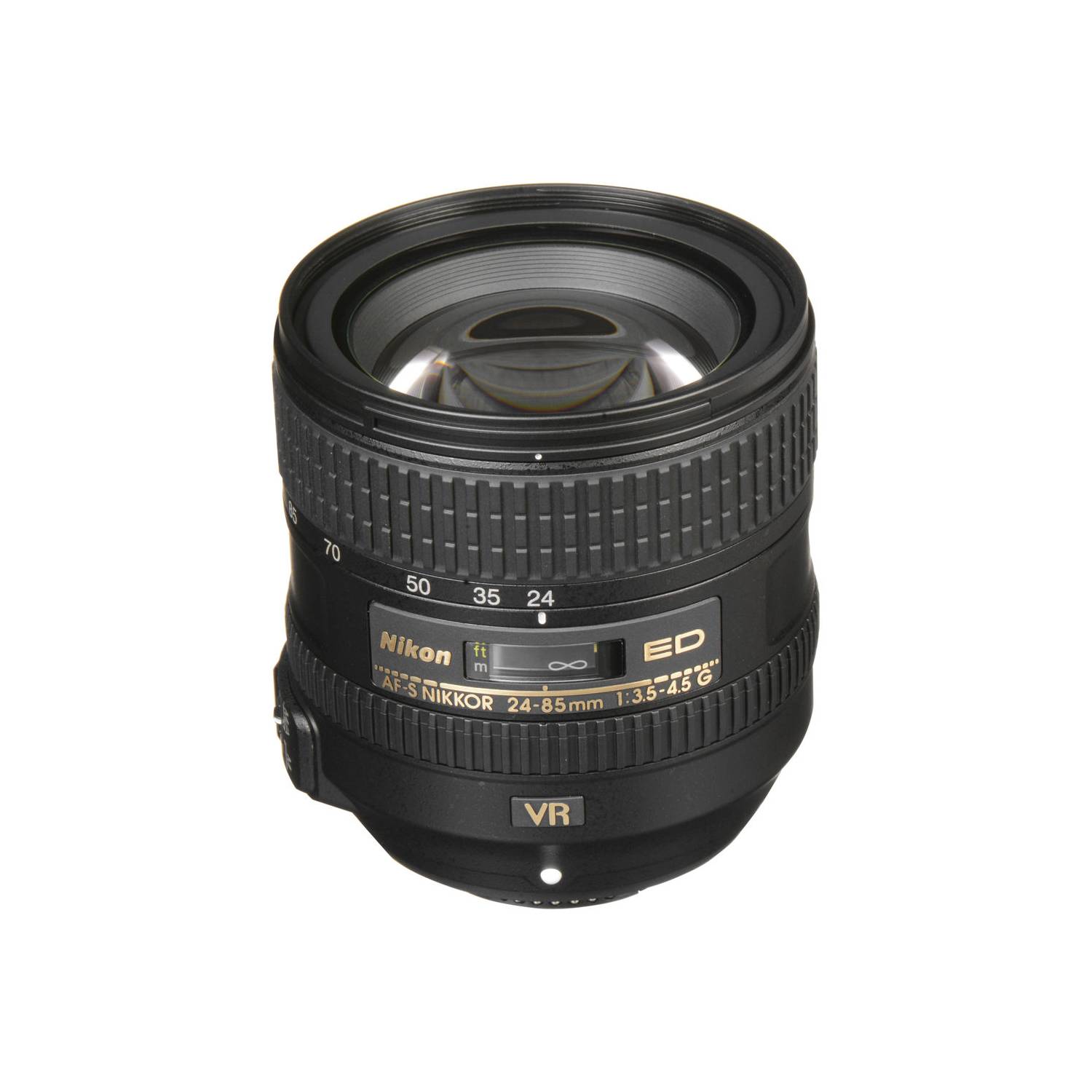 NIKON Nikon AF-S Nikkor 24-85mm f35-45G ED VR Lente - Negro ...