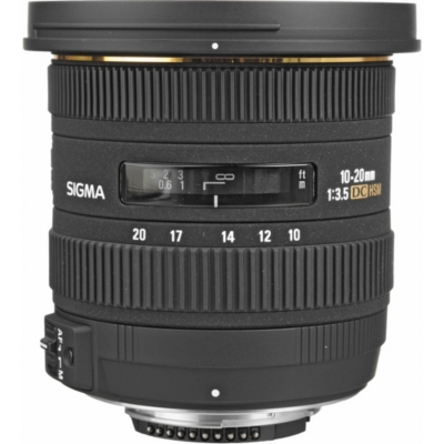 SIGMA Sigma 10-20mm f35 EX DC HSM Lente Para Nikon F - Negro | falabella.com