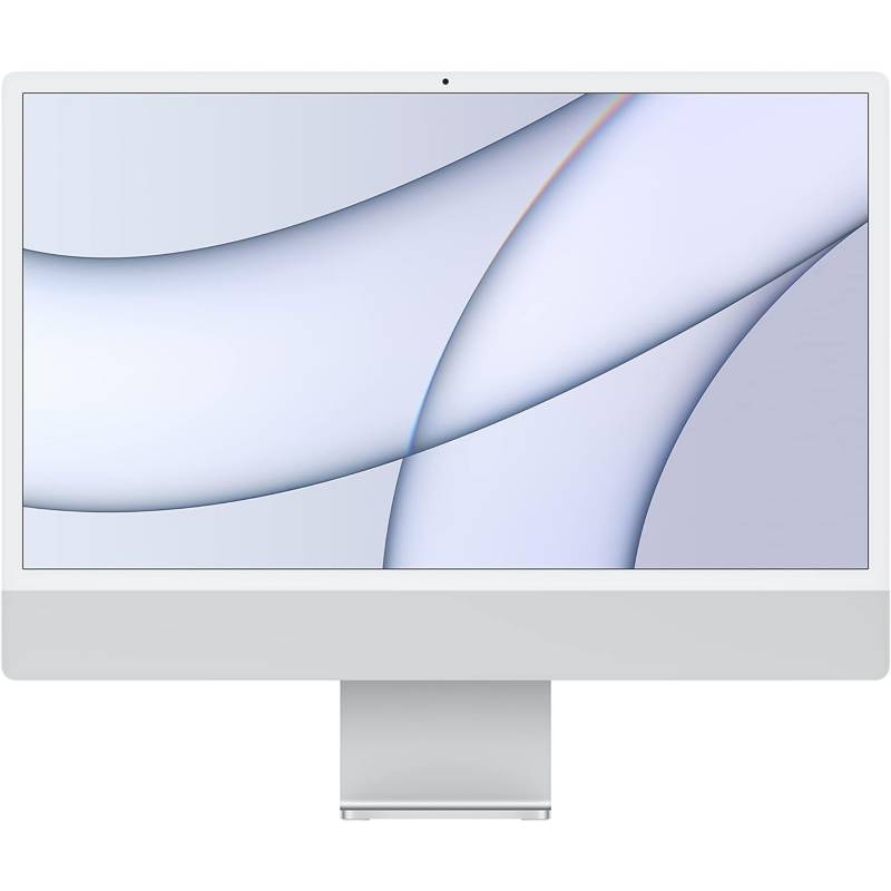 APPLE - Apple iMac M1 8 core - CPU 8 core 8GB RAM 256GB SSD - 24" Retina 4.5K Plata
