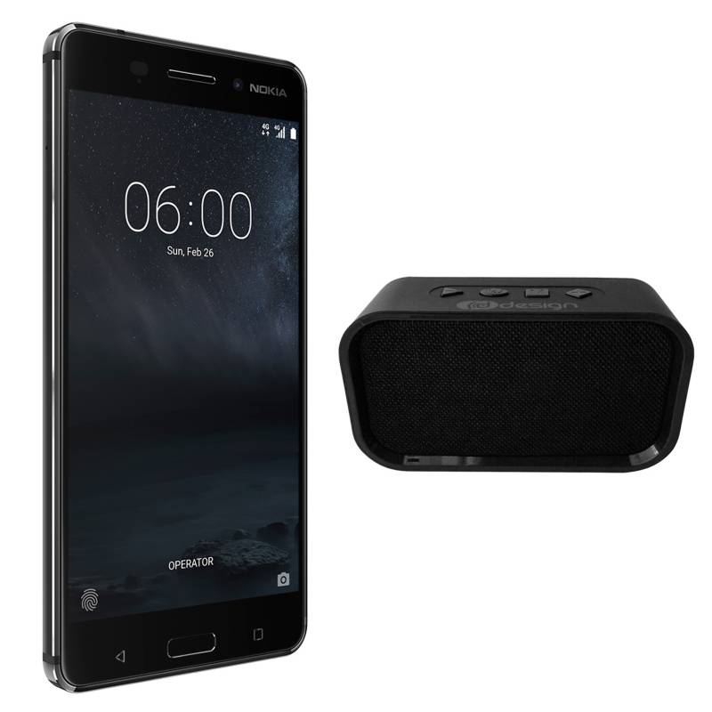  - Smartphone Nokia 6 32GB + Parlante Porta DD - DSOUND