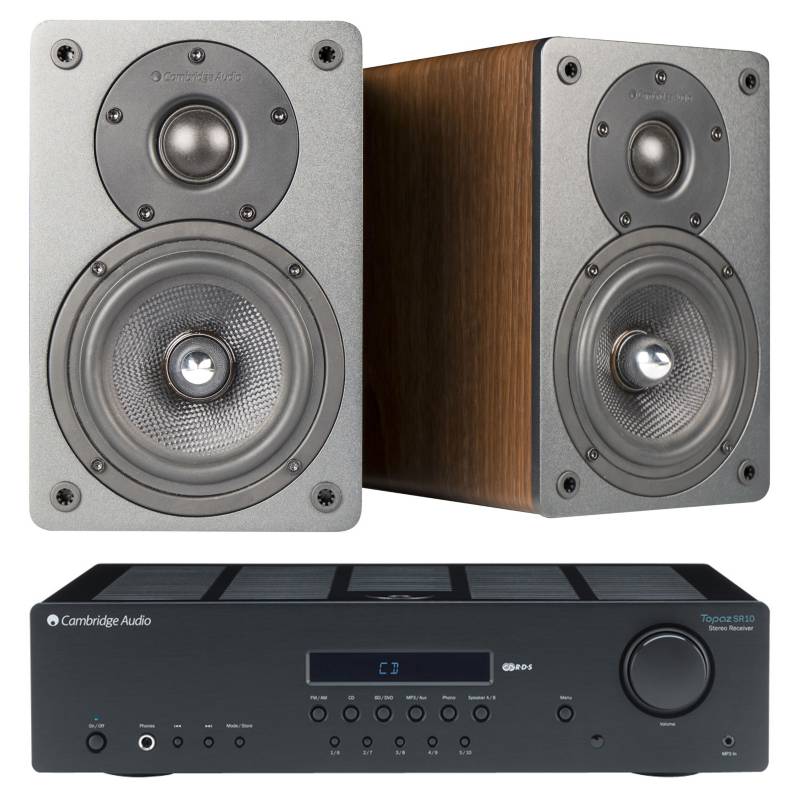  - Cambridge Audio Receiver Stereo SR10 + Parlantes S20