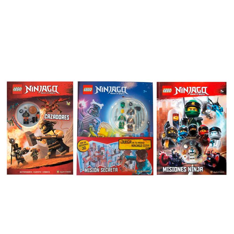  - Pack x3 Lego Ninjago