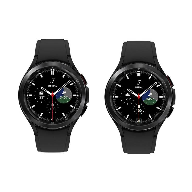 SAMSUNG - Pack 2 Galaxy Watch4 Classic 46 mm Bluetooth Negro