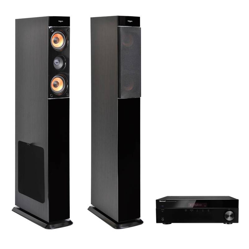  - Receiver Stereo 4508 Bluetooth + Parlante Aspect Stereo