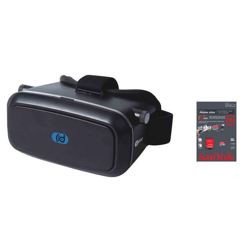  - Combo Gafas Realidad Virtual + Tarjeta Sansdisk 16GB