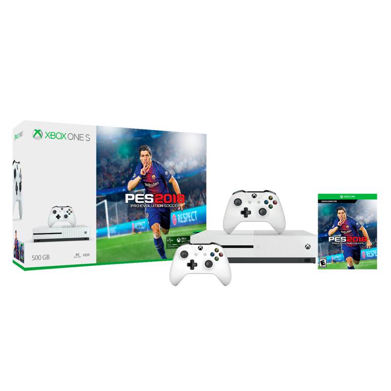  - Combo Xbox One PES 18 + Control