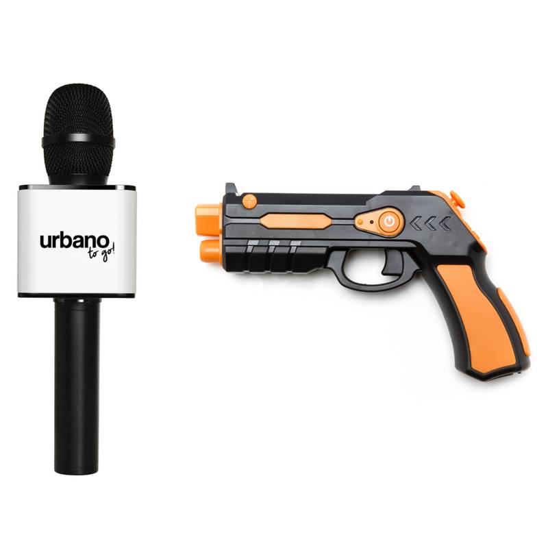  - Combo Pistola Realidad Aumentada + Micrófono Karaoke
