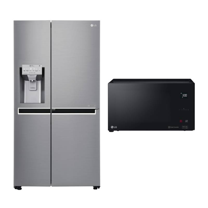  - Combo Regrigerador Side By Side LS65SDP + Microondas