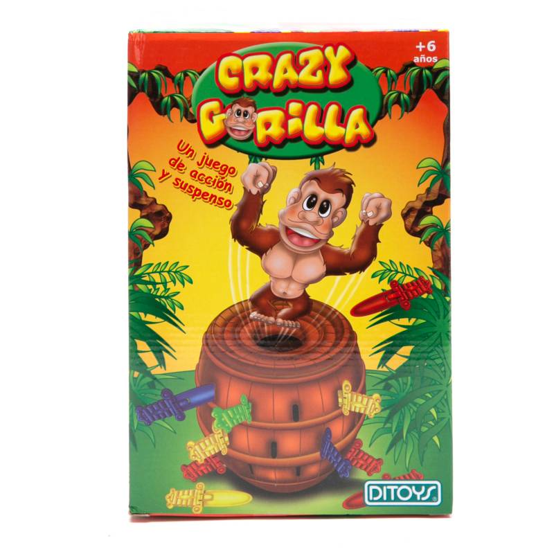 Ditoys Juegos de mesa Crazy Gorillaz - Falabella.com